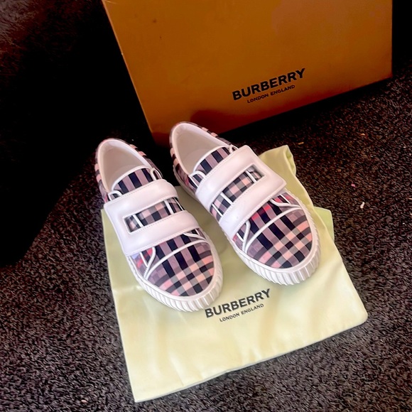 Burberry Other - girls pink trainers from Burberry Kids